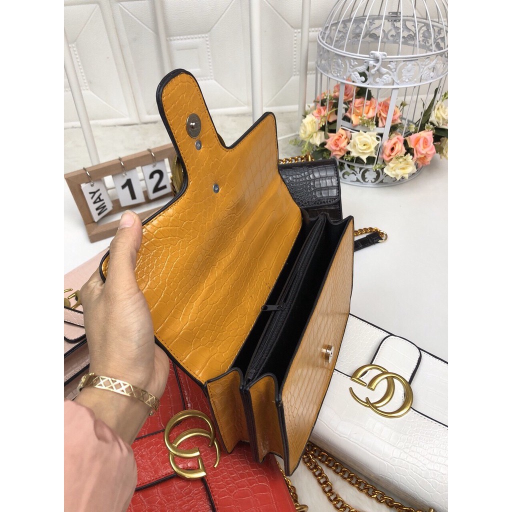 [Mã WAST10K giảm 10K đơn bất kỳ] TÚI XÁCH NỮ GG DA RẰN TÚI XÁCH NỮ ĐEO VAI HÀNG NHẬP LOẠI 1 TXGGRAN + hình thật siêu hot