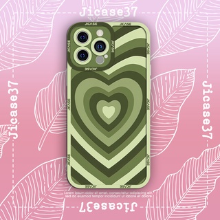 Ốp lưng iphone và samsung xiaomi oppo cạnh vuông Jicase Aesthetic Heartshape 
