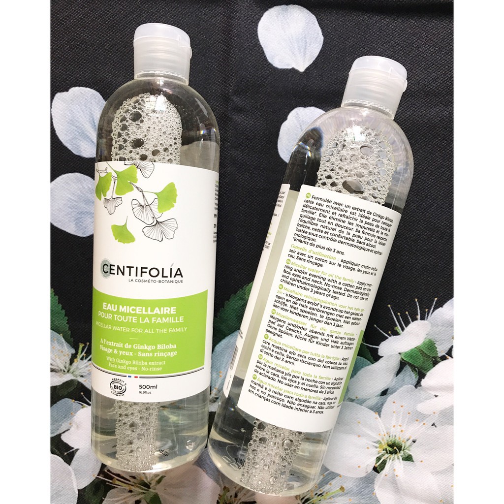 Nước Tẩy Trang Rau Má Centifolia Micellar Water 500ml | BigBuy360 - bigbuy360.vn