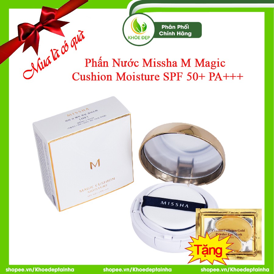 [ CHÍNH HÃNG ] Phấn Nước MISSHA M MAGIC CUSHION MOISTURE SPF 50+ PA+++ 15g | BigBuy360 - bigbuy360.vn