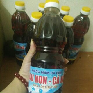 Combo 4 chai loại 1 lít 30 độ đạm 53k/chai(nước mắm hai non cà ná)