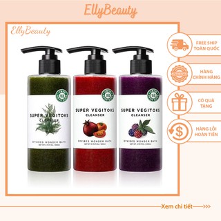 Sữa rửa mặt thải độc rau củ Super Vegitoks Cleanser