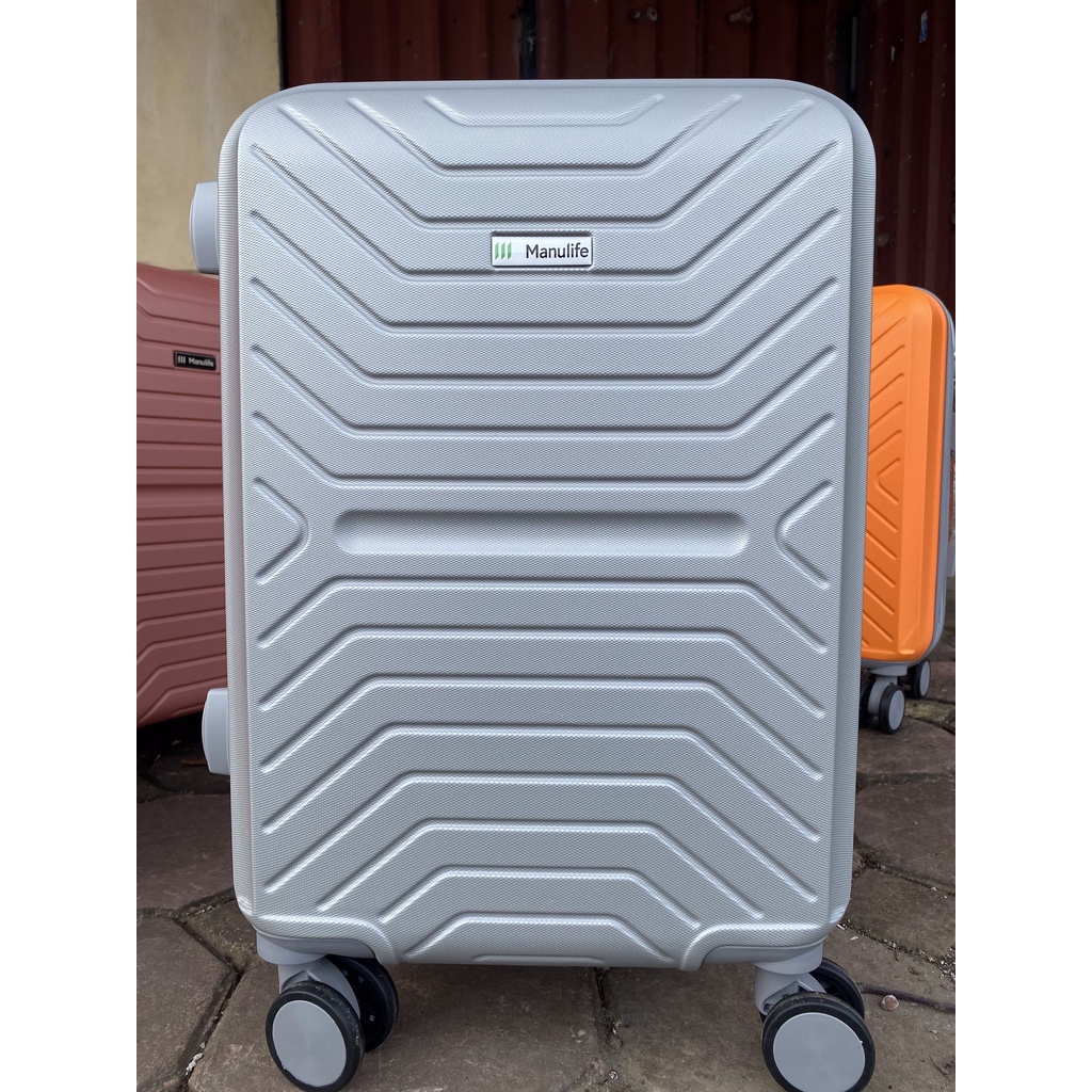 SIÊU HOT. VALI DU LỊCH XÁCH TAY 20INCH NHỰA ABS CHỐNG VA ĐẬP LOGO MANULIFE SANG TRỌNG LỊCH LÃM.MẪU HOT 2022