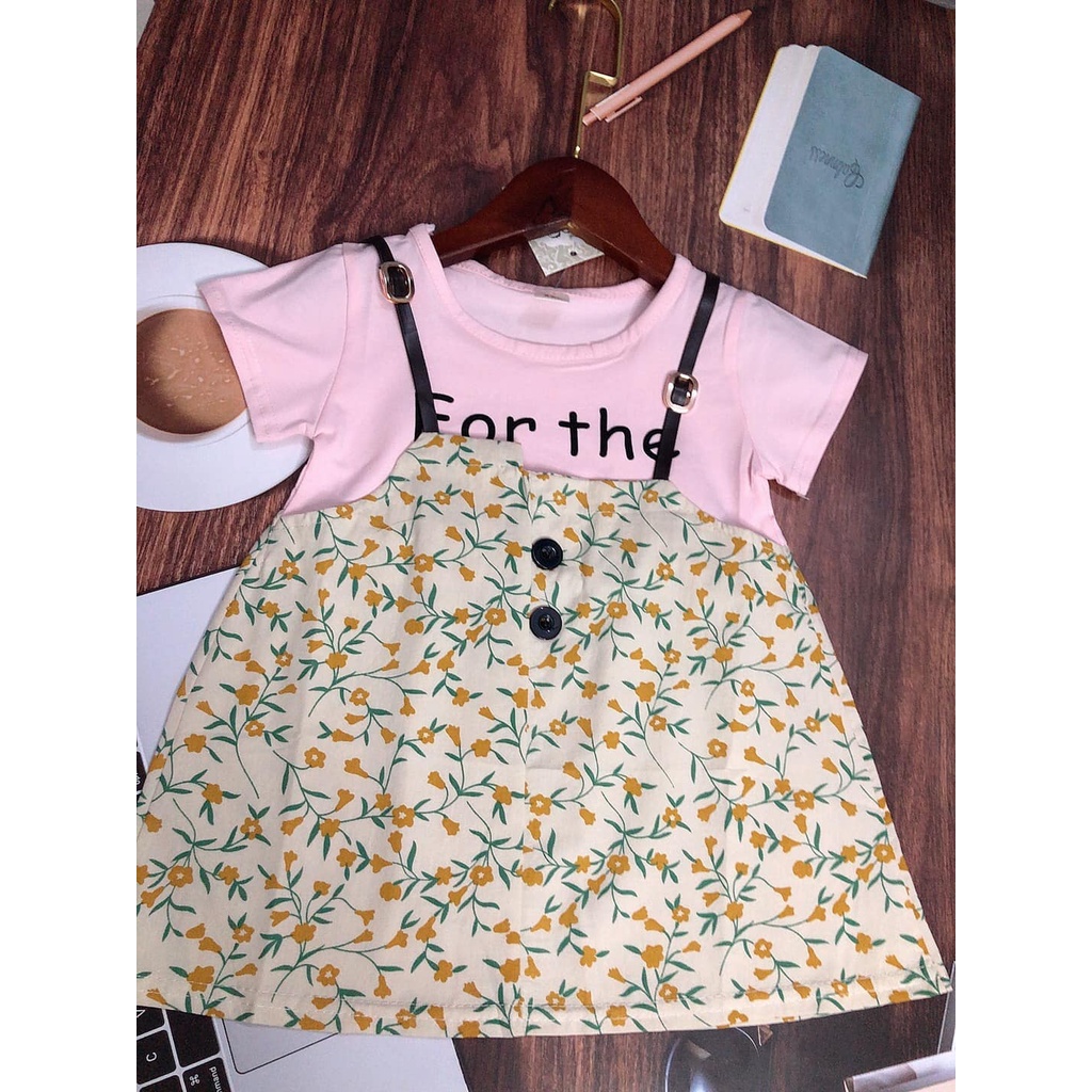 [XẢ HÀNG] Váy Bé Gái - Váy Tiểu Thư Cho Bé Siêu Xinh - Hàng Quảng Châu Cao Cấp