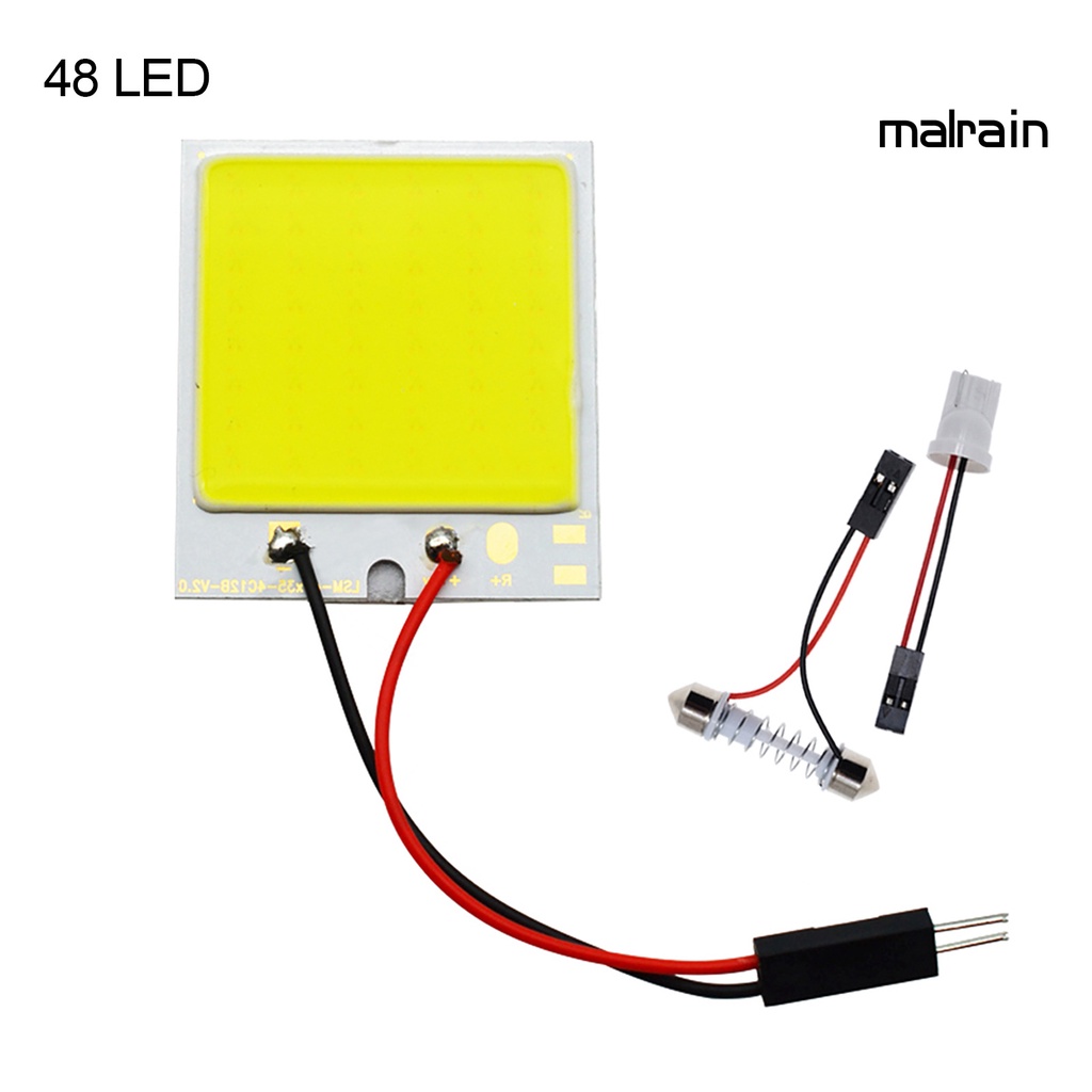 Đèn LED T10 12V COB 24/36/48 SMD Gắn Trần Xe Hơi Chuyên Dụng
