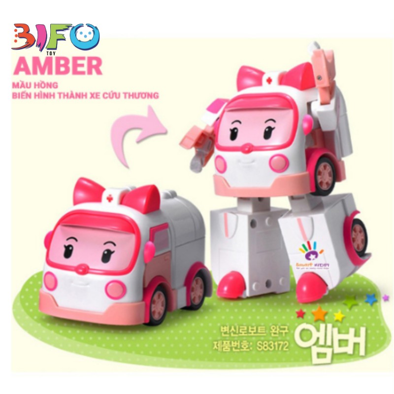 Xe Robocar Poli biến hình (Lẻ hộp) hộp đựng xinh xắn