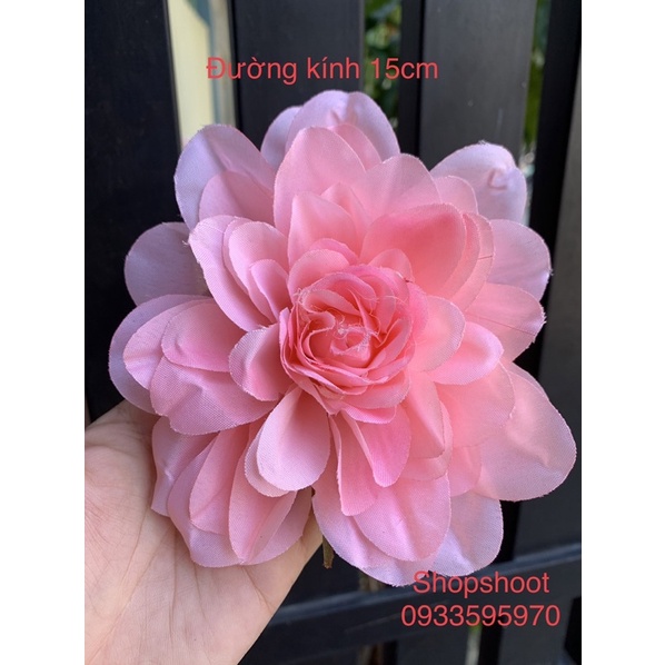 ĐẦU HOA VẢI dùng trang trí