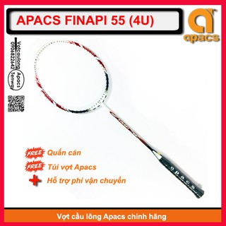 {chính hãng}-[ vợt cầu lông apacs finapi 55 - 4u]