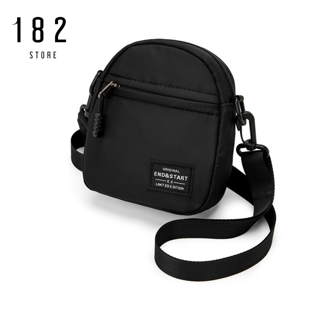 Túi Đeo Chéo Mini Unisex Nam Nữ Basic Messenger Mini Bag Nhỏ Gọn Tiện Dụng Đeo Vai Đi Chơi S001 Freeship - The Black Box | BigBuy360 - bigbuy360.vn