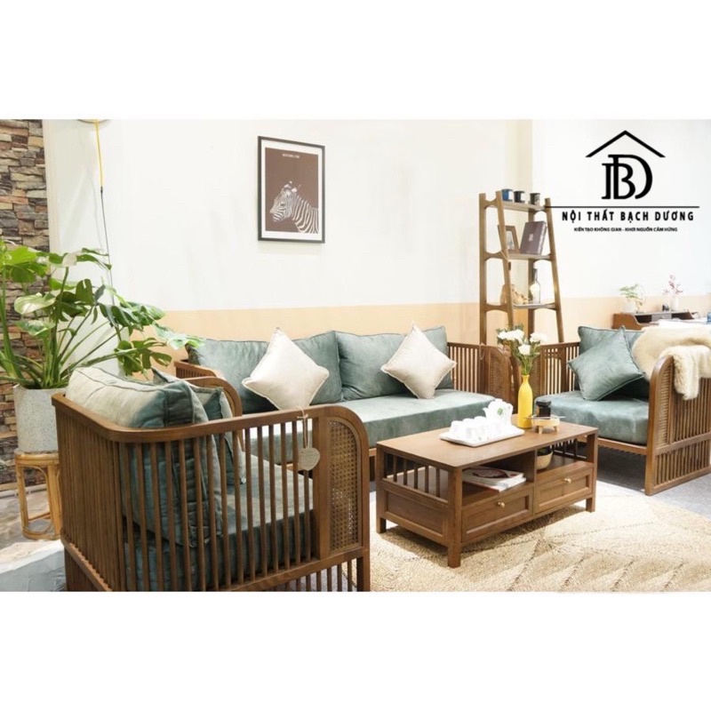 SOFA TAY QUÂY MÂY BĂNG