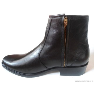 Giày boot nam da bò thật.BH 12 tháng.MS:B13.