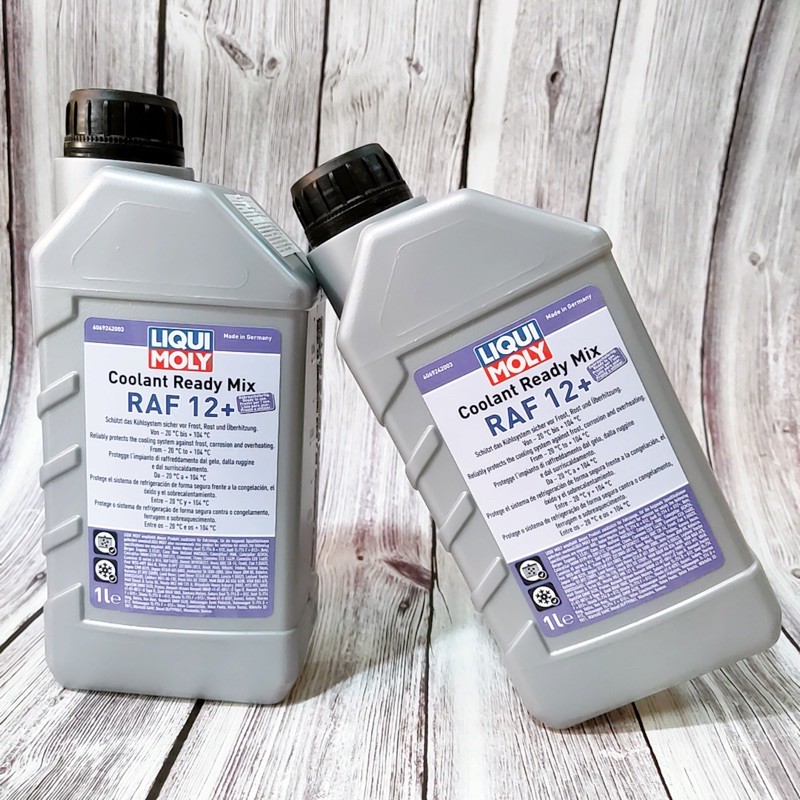 Nước làm mát động cơ, nước giải nhiệt Liqui Moly màu đỏ pha sẵn 1L