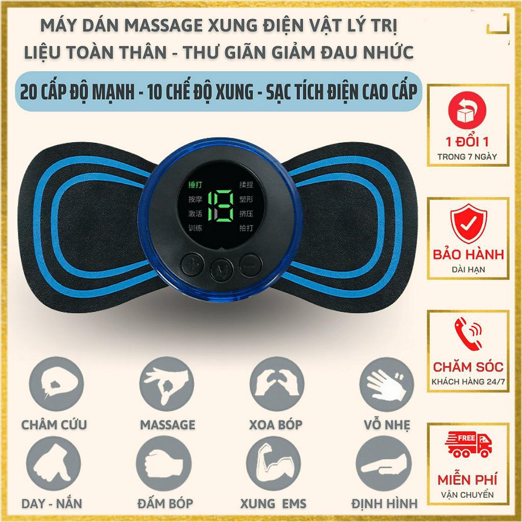Máy Massage Xung Điện Nhỏ Gọn Pin 200mAH