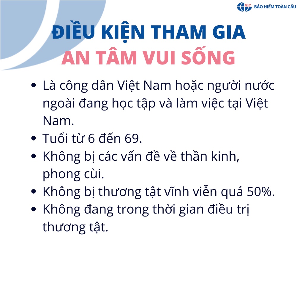 TOÀN QUỐC [Voucher giấy] Bảo Hiểm Tai Nạn An Tâm Vui Sống - GIC