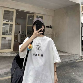 Áo thun tay lỡ Unisex JUST DO IT