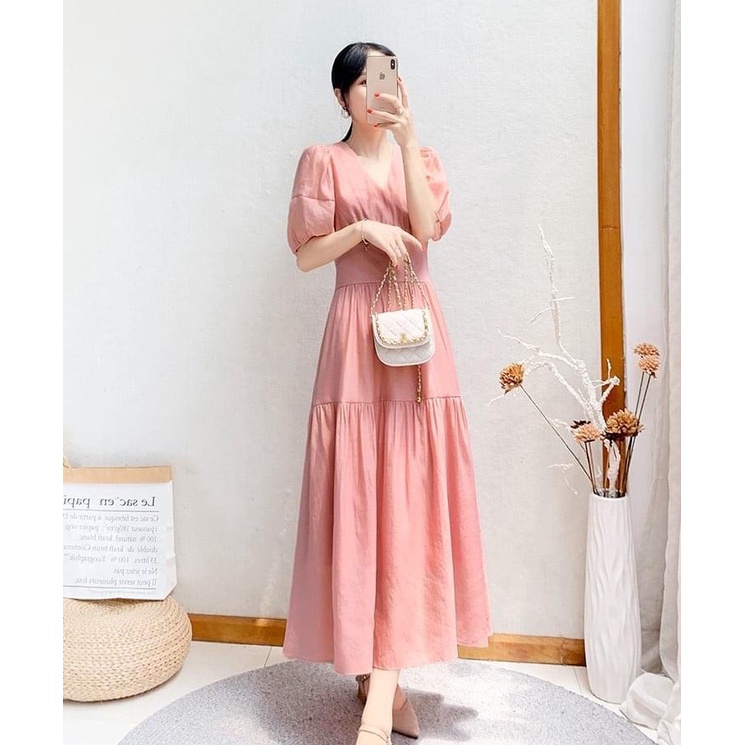 Đầm Xòe 2 tầng  Form Dài  Sang Trọng – Thanh Lịch