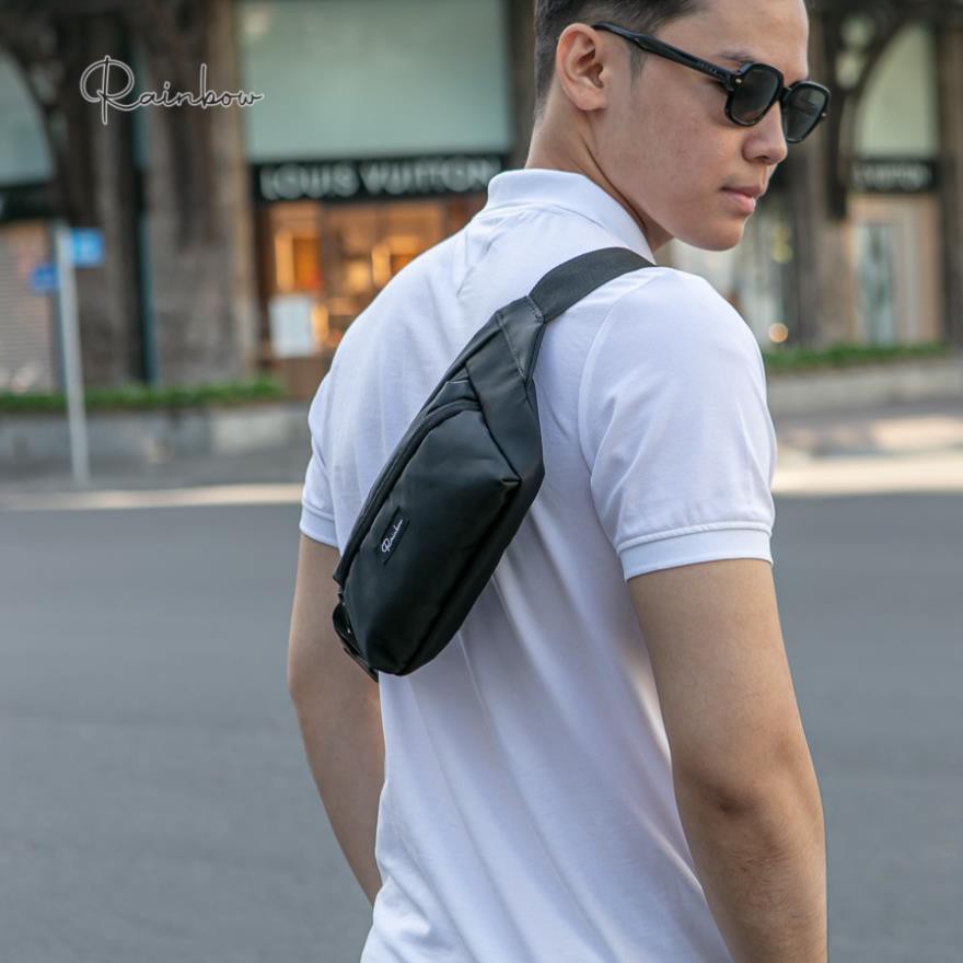 Túi bao tử, túi đeo chéo nam mini chất vải trượt nước đơn giản , nhỏ gọn , thời trang - tiện lợi đi du lịch, tập thể dục | BigBuy360 - bigbuy360.vn