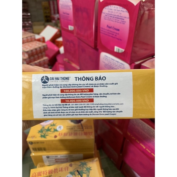 1 lố 12 hủ kem sâm xịn chuẩn loại 1 hàng Thái,có tem điện tử