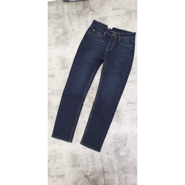 Quần Jean Nam Slimfit xanh rêu Dáng đứng ôm nhẹ thời trang, Quần bò nam chất vải thun co giãn HAIAN JEAN