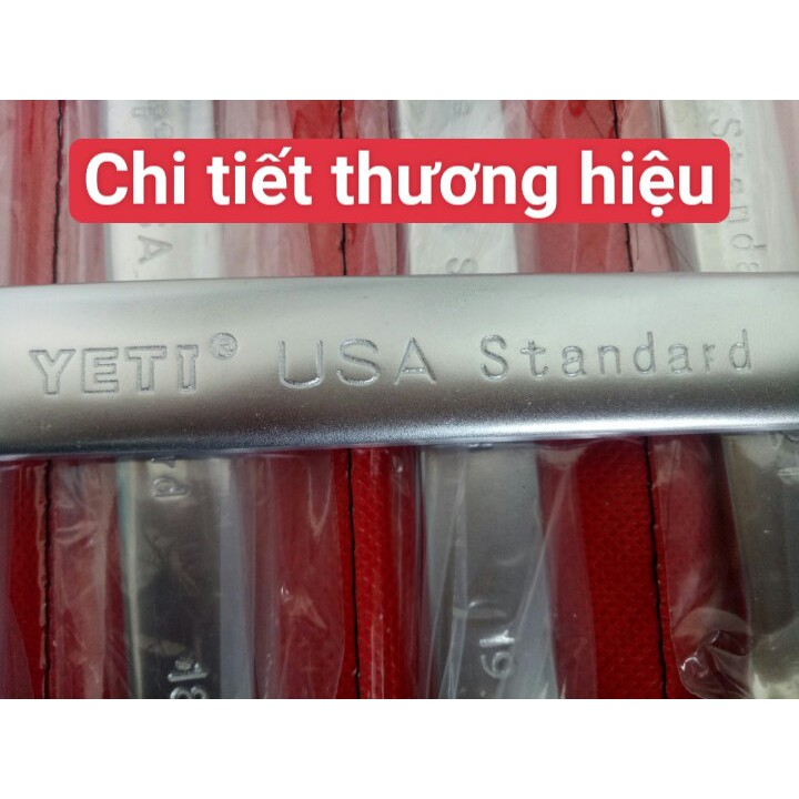 Bộ cờ lê yeti 14 cây tiêu chuẩn usa 8mm-24mm 8mm-32mm