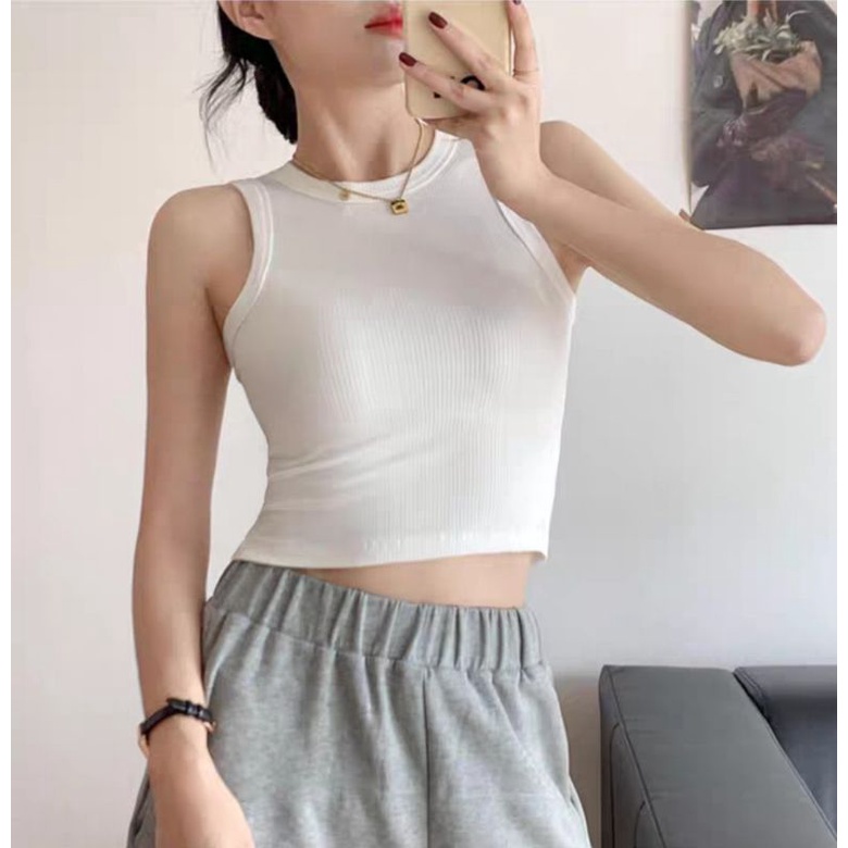 Áo croptop ba lỗ nữ cực xinh tôn dáng trẻ trung năng động rẽ đẹp hottrend bán chạy