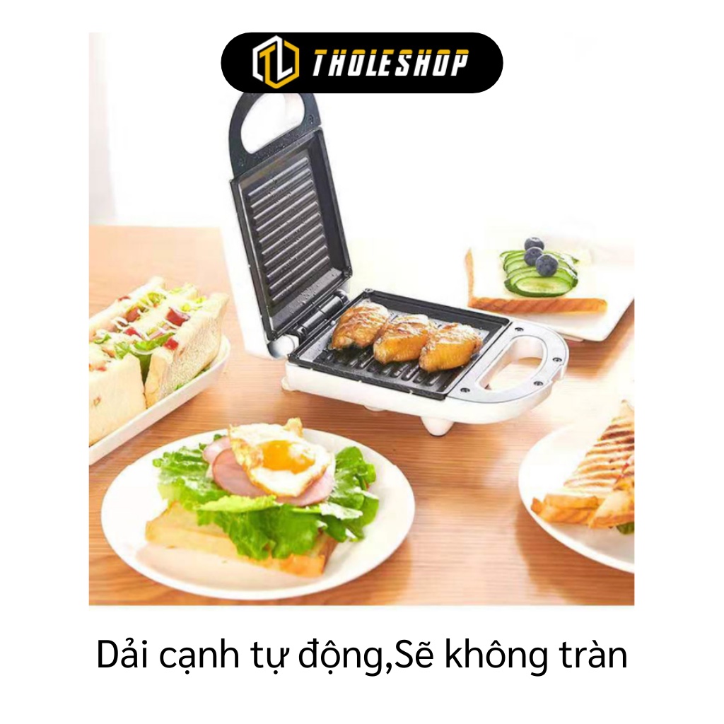 Máy Nướng Bánh - Máy Kẹp Bánh Mì Sandwich, Làm Hotdog Nhanh Chóng, Tiện Dụng 9587