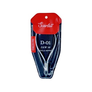 Kềm cắt da nhặt da scarlett mũi vuông d01-16