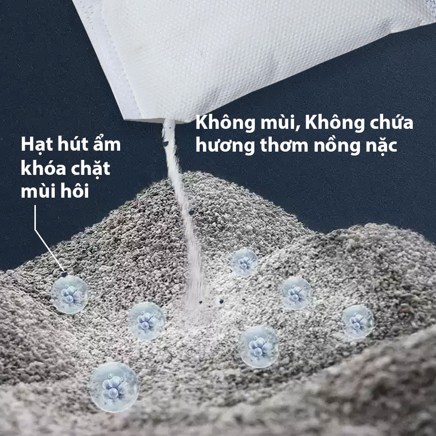 Bột khử mùi cát mèo MELA Mini 100gr - An toàn, hiệu quả