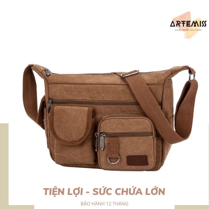 Túi xách nam ⚡FREESHIP⚡ đeo chéo đeo vai hiện đại lịch lãm cao cấp, bền, đẹp. BH 12 th Tặng Vớ nam 82ZG