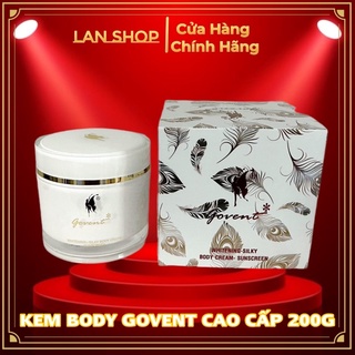 Kem body govent cao cấp 200 gam trắng