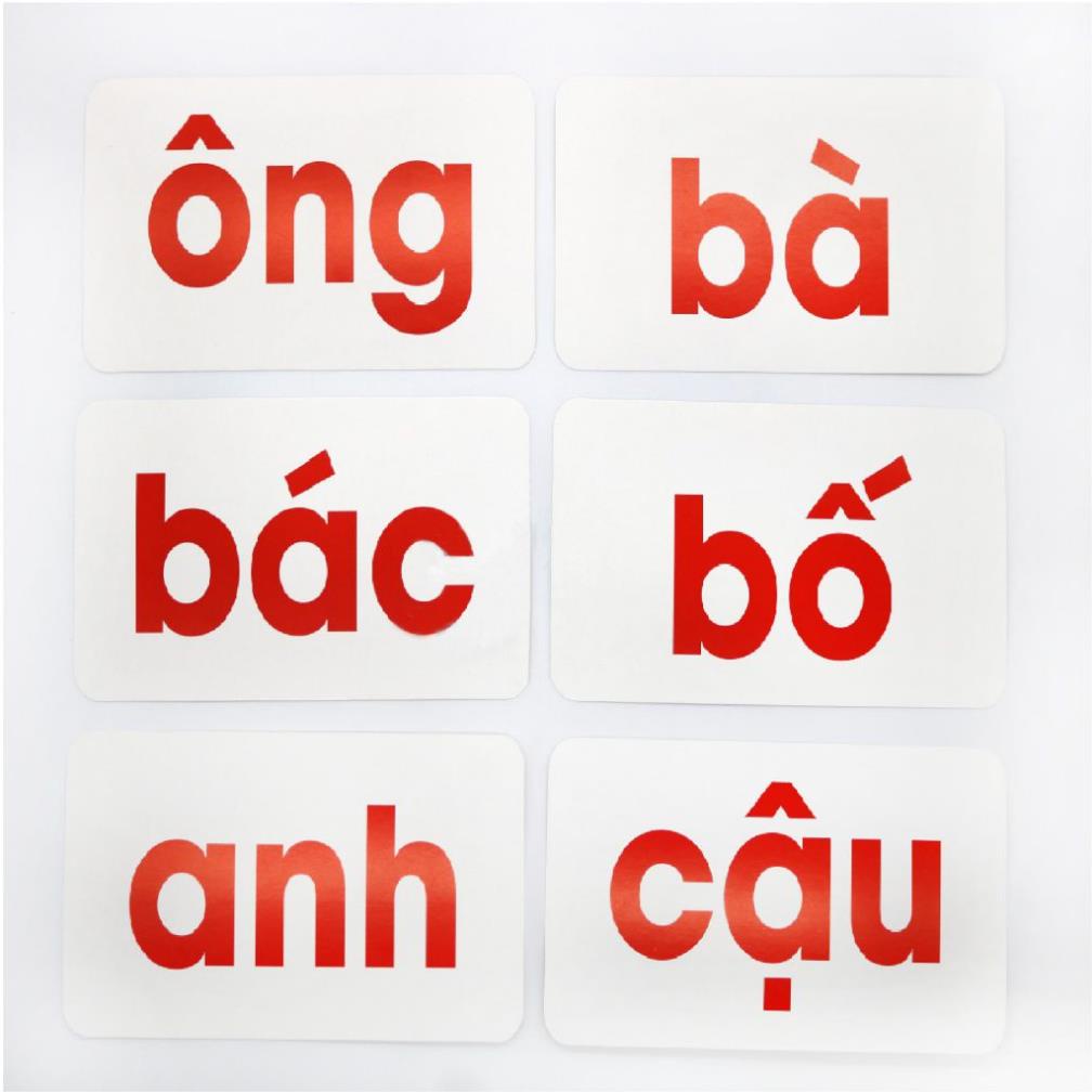 Thẻ Học Thông Minh Dạy Bé Học Đọc 100 Thẻ Flashcard Cho Bé Giác Dục Sớm Glenn Doman