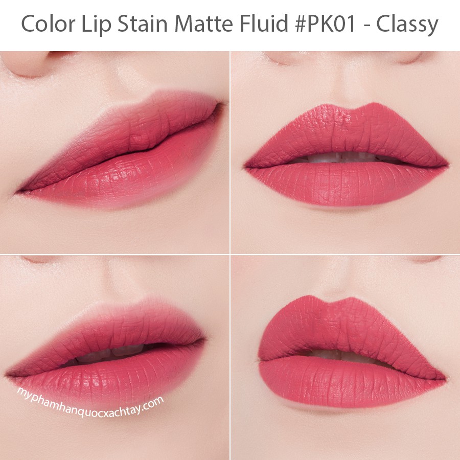 [A'PIEU] SON LÌ COLOR LIP STAIN MATTE FLUID