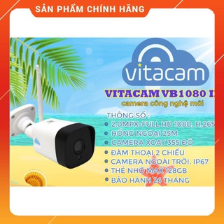 Camera vitacam vb1080 ii - camera ip ngoài trời 2.0mpx full hd , h.265x