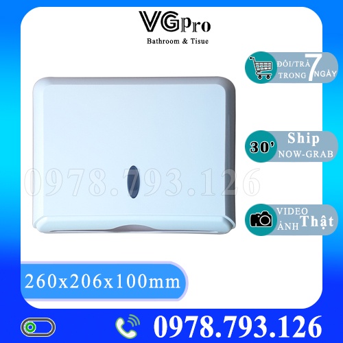 Hộp Đựng Giấy Lau Tay Treo Tường VGpro-707 Chống Nước Gắn Tường