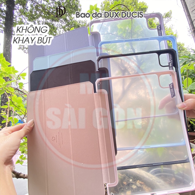[Hỏa Tốc HCM] Bao da DUX DUCIS iPad Pro 11/ 12.9 inch (M2-2022/M1-2021/2020/2018) (COPA SERIES) -KHÔNG KHAY BÚT -X