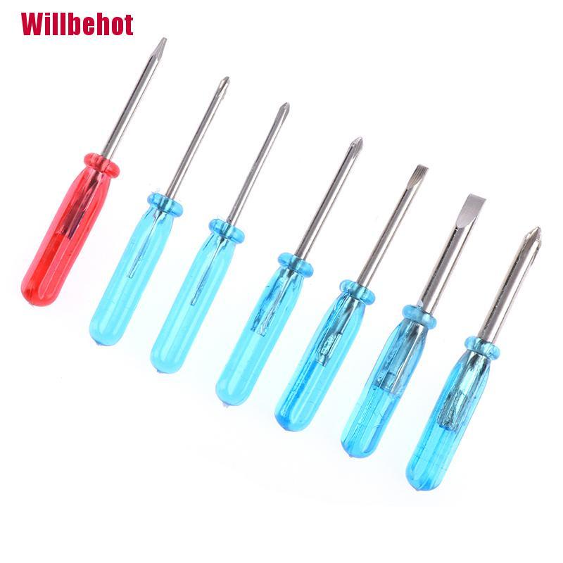 Bộ 7 Tua Vít mini 45Mm X 3Mm Màu Xanh Dương Đặc Biệt