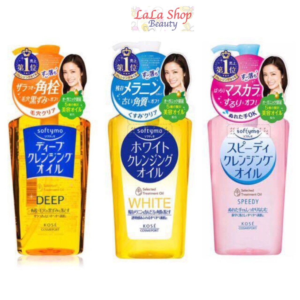 Tẩy Trang Kose Softymo Deep Cleansing Oil Nhật Bản 230ML