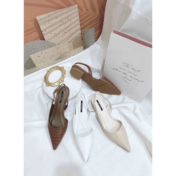 Giày Slingback 2cm form chuẩn