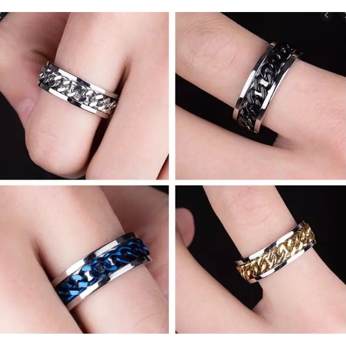 Nhẫn Khui Bia Dây Xích Thời Trang Nam Nữ