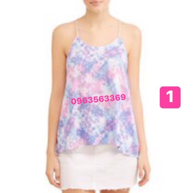 áo 2 dây sợi bún cho nữ vải lanh thái xuất dư