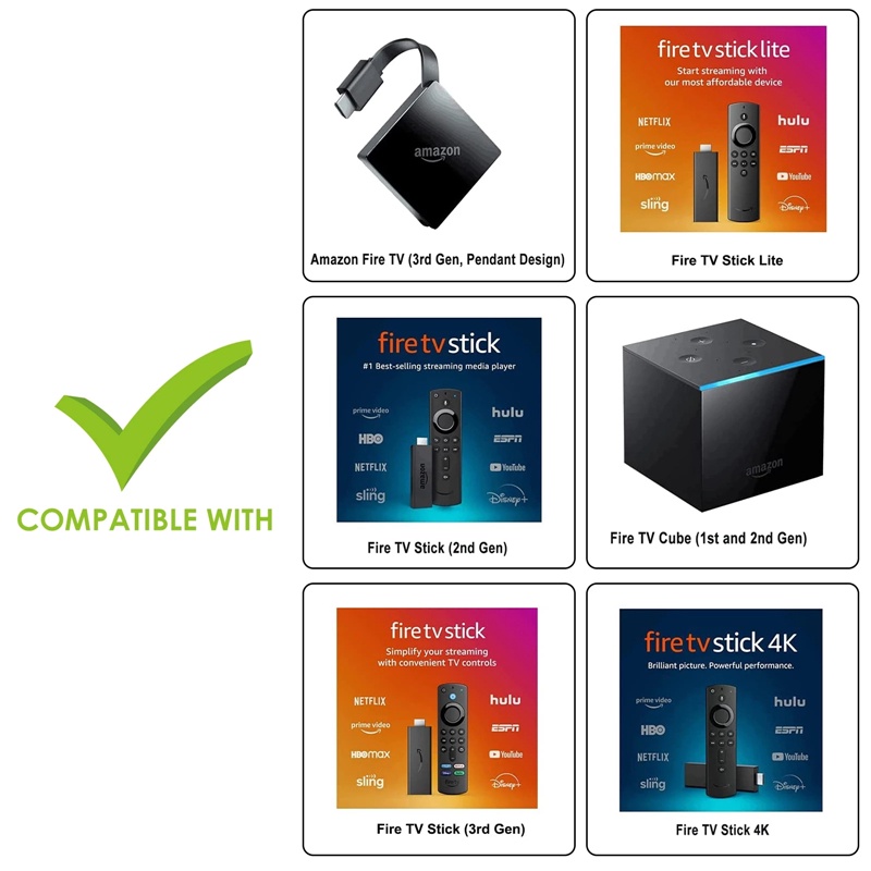 Điều Khiển Từ Xa Thay Thế Cho Amazon Fire TV Stick 4K L5B83H DR49WK B