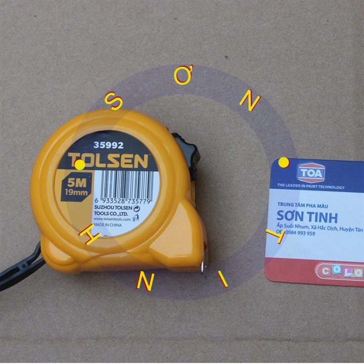 Thước cuộn, thước rút hệ mét 3m 5m 7.5m tolsen 35991 35992 35994