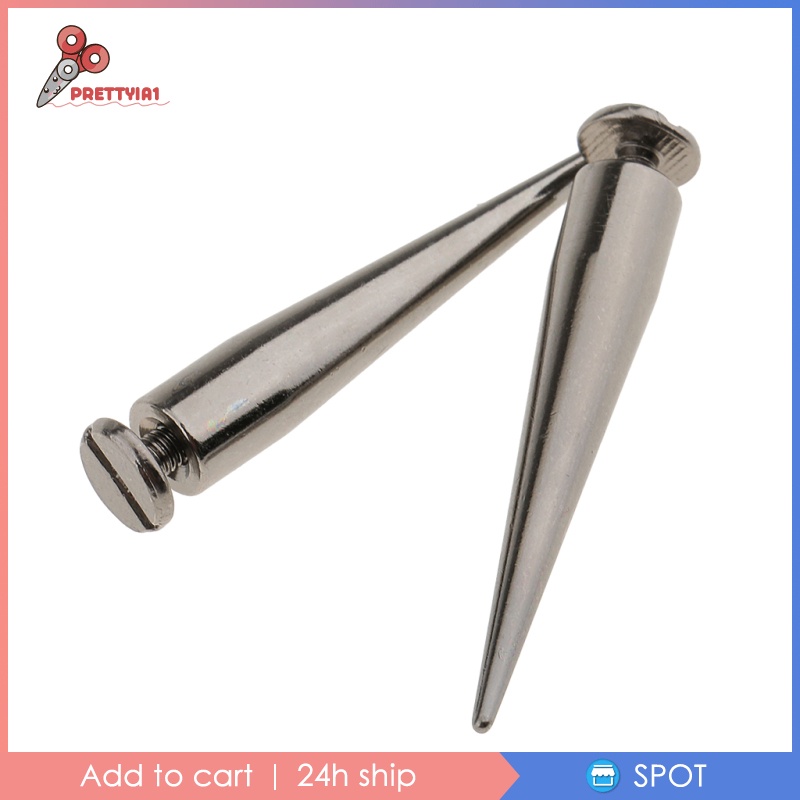 Set 10 Đinh Tán Hình Nón 7x40mm Chuyên Dụng Làm Đồ Da Thủ Công