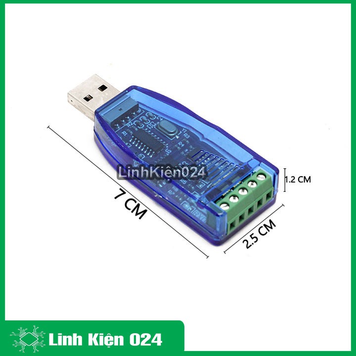 Module chuyển đổi 2 chiều giữa USB và RS485 chống sét, tĩnh điện, ngắn mạch