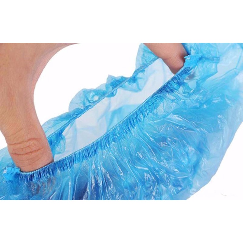 SET 100 túi nilon bọc giày đi mưa, chống bùn bẩn tiện dụng 88255 shop giadungstore88