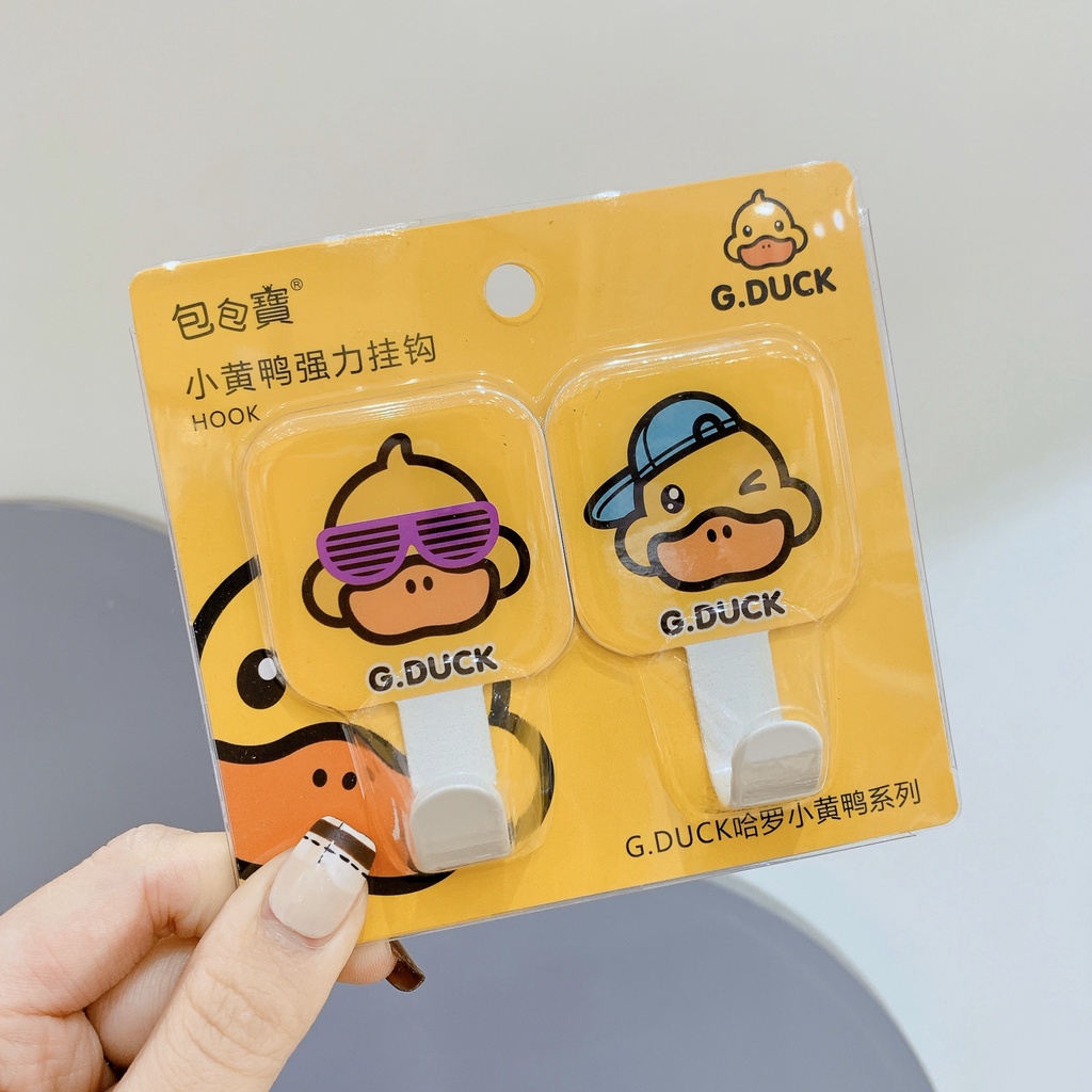 Móc dán tường treo đồ hình dễ thương chịu lực 3kg