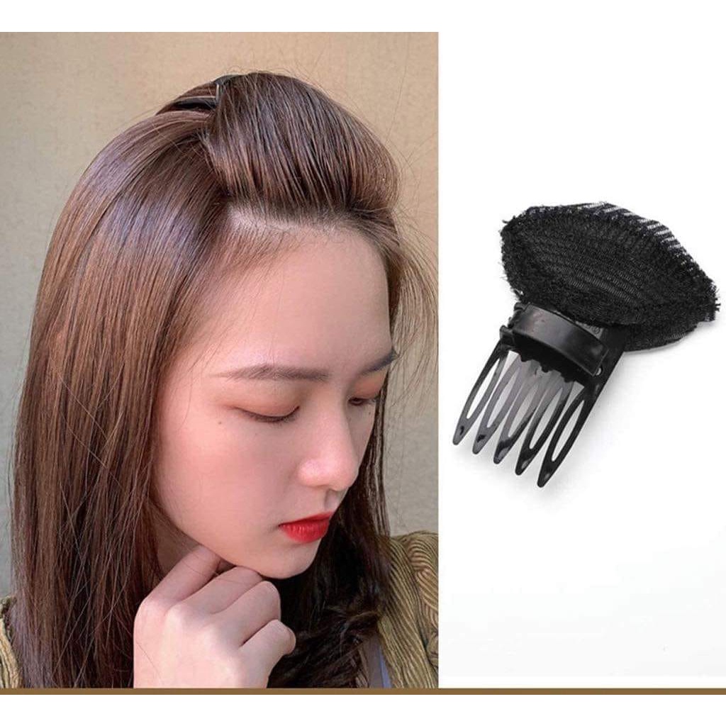 Kẹp Mái Phồng Tạo Độ Bồng Bềnh Tự Nhiên Cho Tóc, Miếng Độn Tóc Dạng Gài