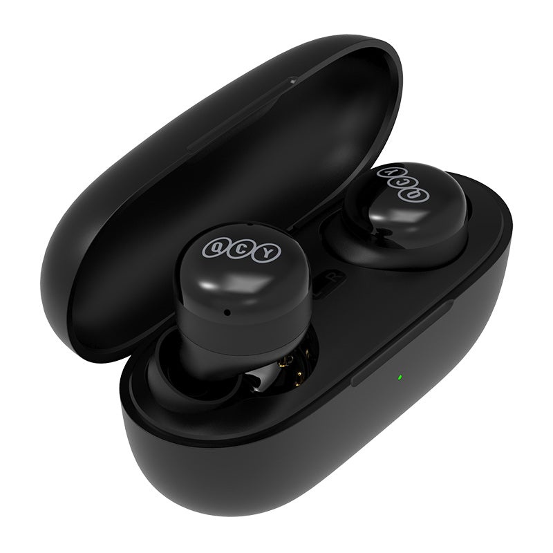 Tai nghe không dây QCY T17 Bluetooth 5.1 độ trễ thấp dùng chơi game ENC/gọi thoại
