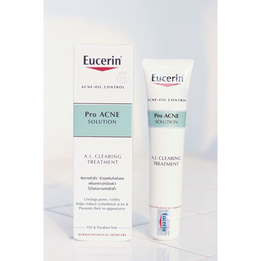 [CHÍNH HÃNG] Tinh chất giảm mụn Eucerin ProAcne AI Clearing Treatment 40ml - Hiệu quả sai 1 tuần sử dụng - 87925