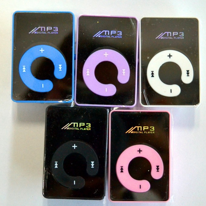 Máy nghe nhạc mp3 hỗ trợ thẻ nhớ 8gb sd-Máy nghe nhạc MP3 kẹp áo hỗ trợ thẻ nhớ SD TF